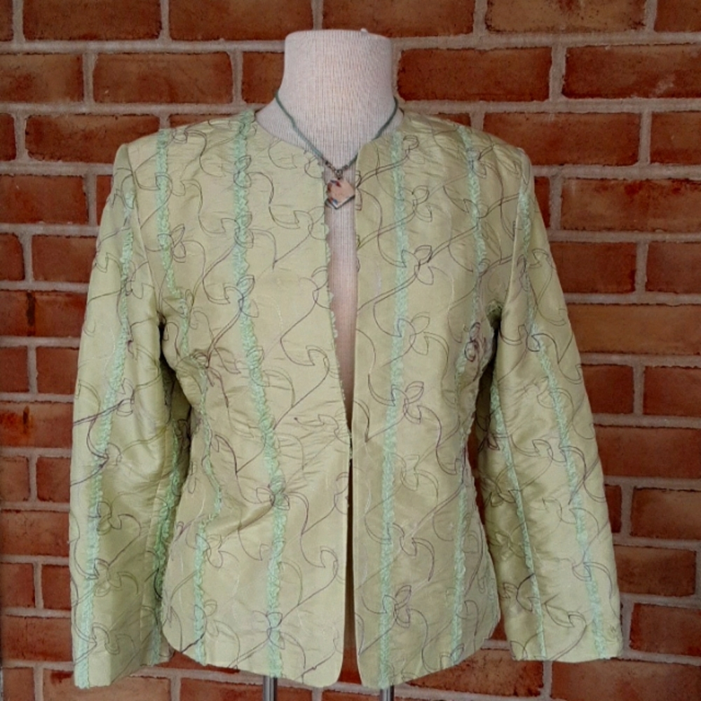 Grace Chuang silk jacket SZ S